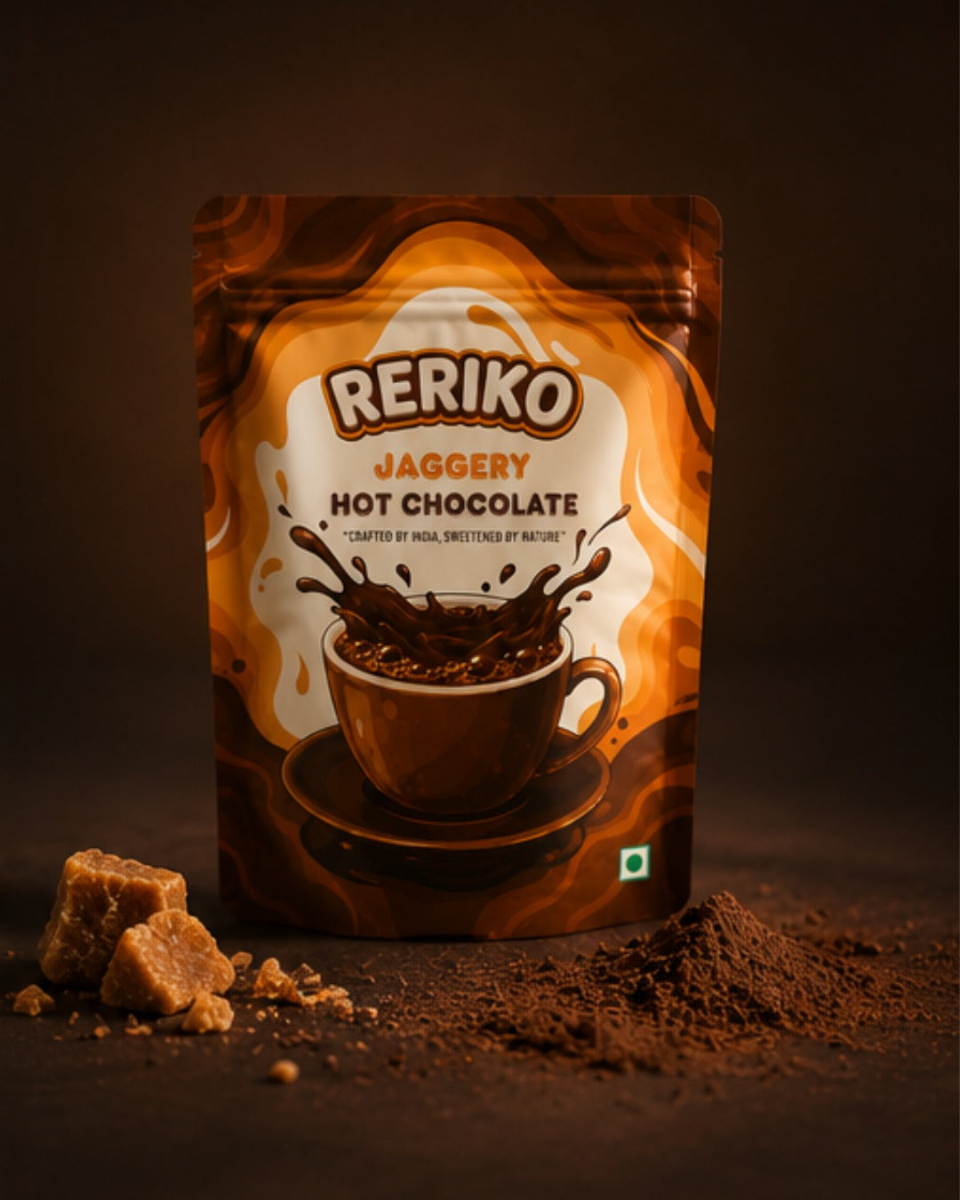 Jaggery hot chocolate